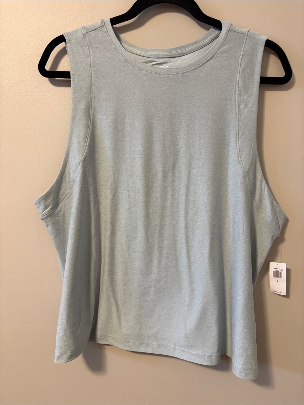 Old Navy Pale Blue Scoop Neck Muscle Tank